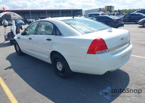 2014 Chevrolet Caprice Police из США, поврежденный, VIN 6G3NS5U22EL929785